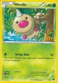 Weedle 001/12 [McDonalds Promos 2014]  - Holofoil