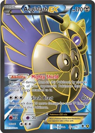 Aegislash EX 65a/119 [Alternate Art Promos]  - Holofoil