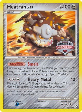 Heatran 030/146 [League & Championship Cards]