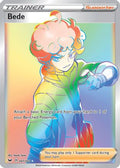 Bede (Secret) 207/202 [SWSH01 Sword & Shield Base Set]  - Holofoil