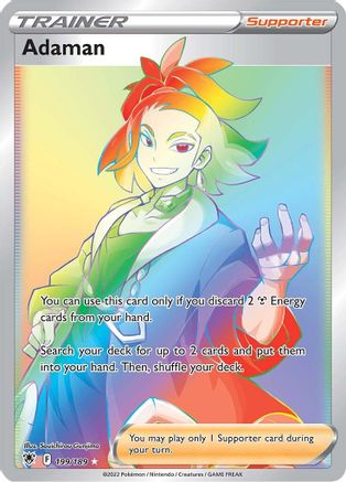 Adaman (Secret) 199/189 [SWSH10 Astral Radiance]  - Holofoil