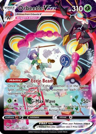 Orbeetle VMAX TG13/TG30 [SWSH11 Lost Origin Trainer Gallery]  - Holofoil
