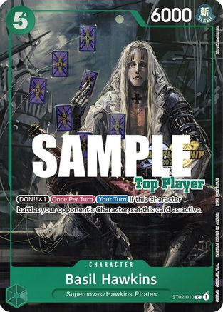 Basil Hawkins (CS 2023 Top Players Pack) (ST02-010)  [One Piece Promotion Cards] Foil