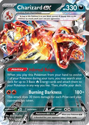 Charizard ex 054/091 [SV Paldean Fates]  - Holofoil