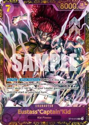 Eustass"Captain"Kid - ST10-013 (ST10-013)  [One Piece Promotion Cards] Foil
