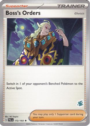 Boss's Orders - Darkrai Deck 172/193 [Battle Academy 2024]