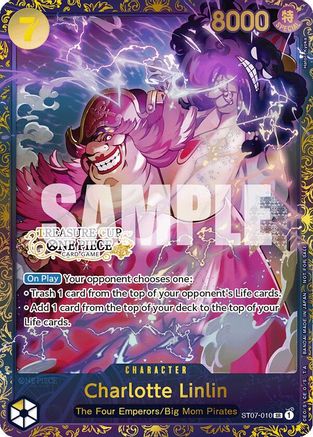 Charlotte Linlin (Treasure Cup) (ST07-010)  [One Piece Promotion Cards] Foil