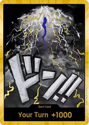 DON!! Card (Kaido) (Gold)  [Premium Booster -The Best-] Foil