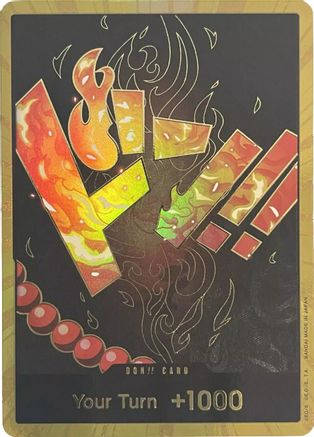 DON!! Card (Ace) (Gold)  [Premium Booster -The Best-] Foil