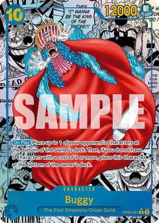 Buggy (051) (Manga) (OP09-051)  [Emperors in the New World] Foil
