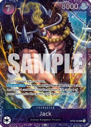 Jack (Treasure Cup 2025) (OP08-084)  [One Piece Promotion Cards] Foil