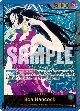 Boa Hancock (SPR) (OP07-038)  [Extra Booster: Anime 25th Collection] Foil