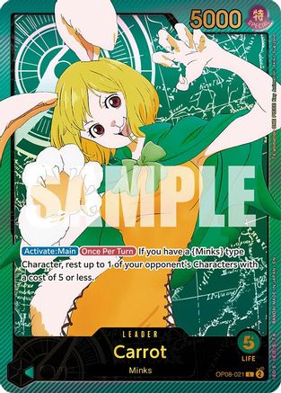 Carrot (SPR) (OP08-021)  [Extra Booster: Anime 25th Collection] Foil