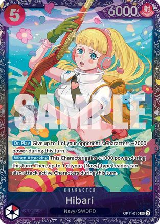 Hibari (Treasure Cup August 2025) (OP11-010)  [One Piece Promotion Cards] Foil