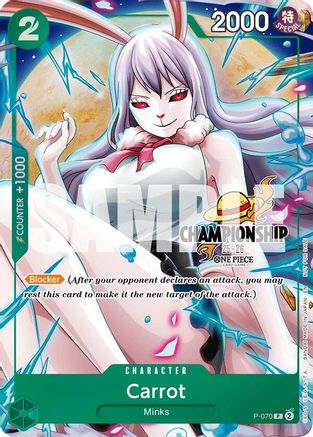 Carrot (CS 25-26 Event Pack Finalist Ver.) (P-070)  [One Piece Promotion Cards] Foil