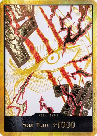 DON!! Card (Shanks) (Gold)  [Premium Booster -The Best- Vol. 2] Foil