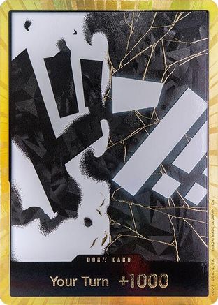 DON!! Card (Teach) (Gold)  [Premium Booster -The Best- Vol. 2] Foil