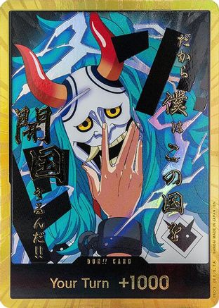DON!! Card (Yamato) (Gold)  [Premium Booster -The Best- Vol. 2] Foil