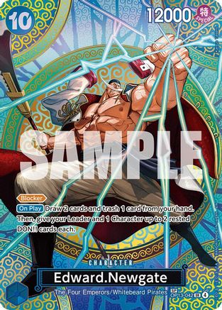 Edward.Newgate (SP) (OP13-042)  [Adventure on Kami's Island] Foil