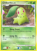 Chikorita 077/123 [Mysterious Treasures]  - Reverse Holofoil