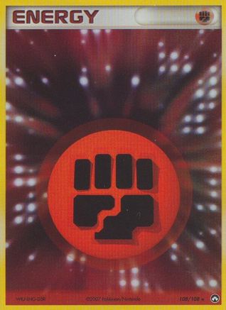Fighting Energy 108/108 [Power Keepers]  - Holofoil