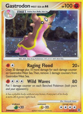 Gastrodon West Sea 009 [Secret Wonders]  - Holofoil