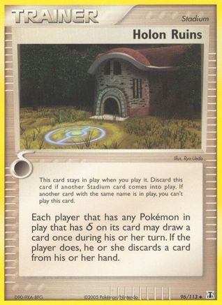 Holon Ruins 096 [Delta Species]  - Reverse Holofoil