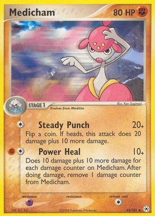 Medicham 042/101 [Hidden Legends]  - Reverse Holofoil