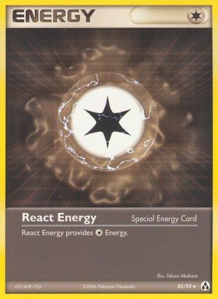 React Energy 082/92 [Legend Maker]  - Reverse Holofoil