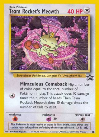 Team Rocket's Meowth 018/53 [WoTC Promo]