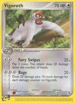 Vigoroth 047 [Ruby and Sapphire]