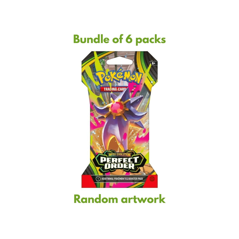 Pokemon Perfect Order Sleeved Booster Pack (Bundle of 6)