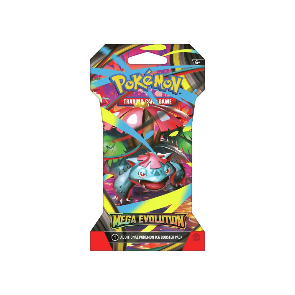 Pokemon Mega Evolution Sleeved Booster Pack (Bundle of 6)