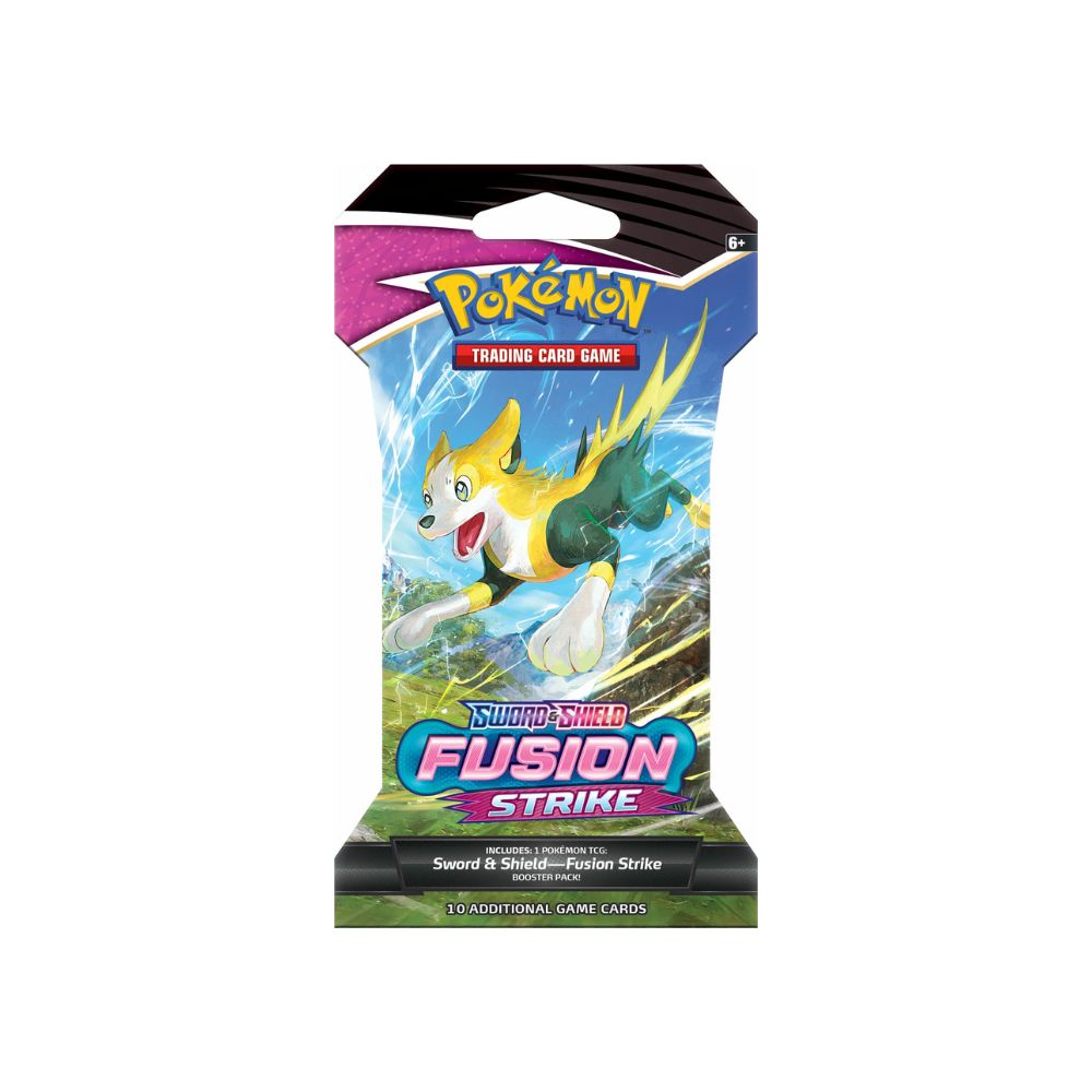 Pokemon Fusion Strike Sleeved Booster Pack (Bundle of 6)