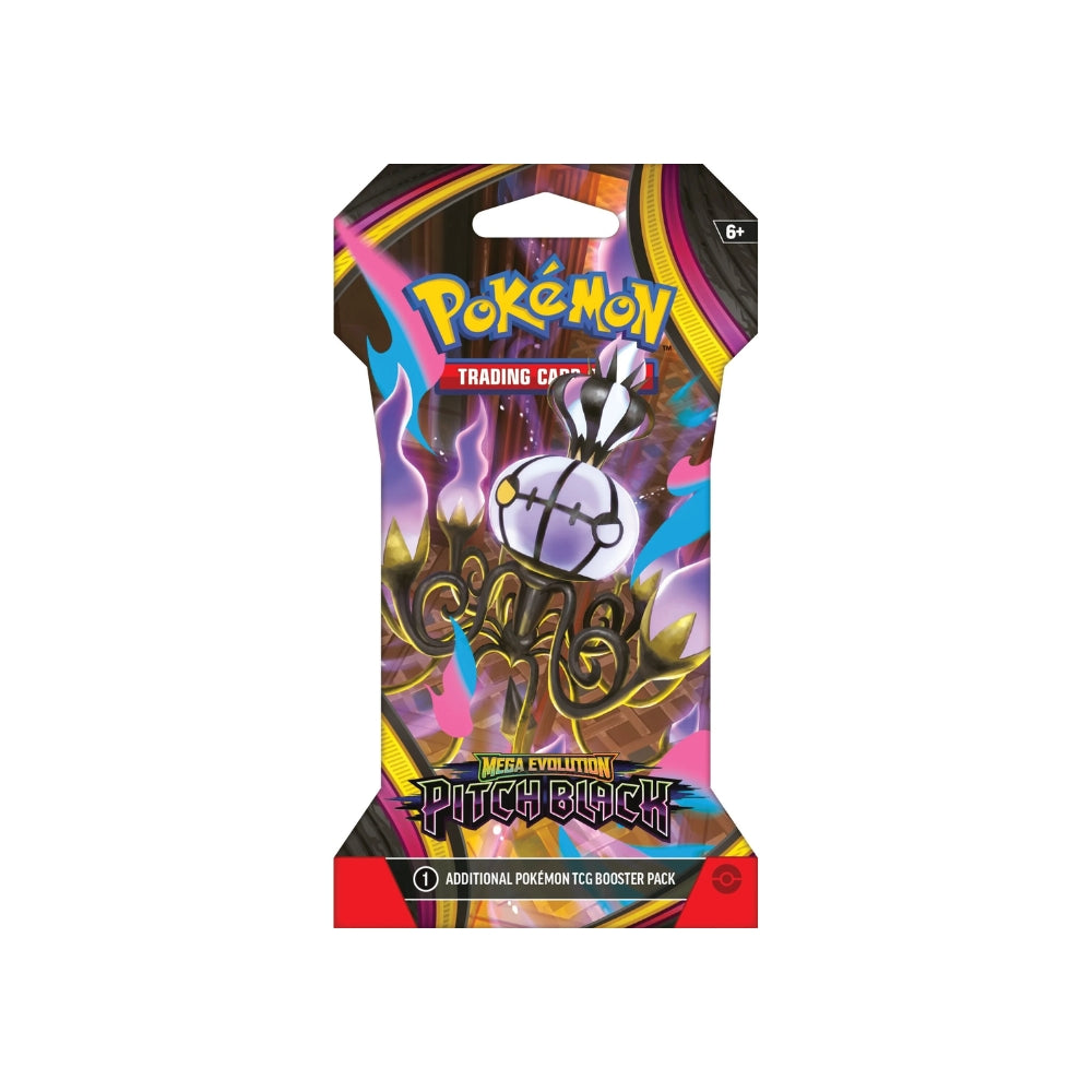 Pokemon Pitch Black Sleeved Booster Pack (Bundle of 6)